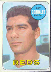 1969 Topps Baseball Cards      382     Pat Corrales